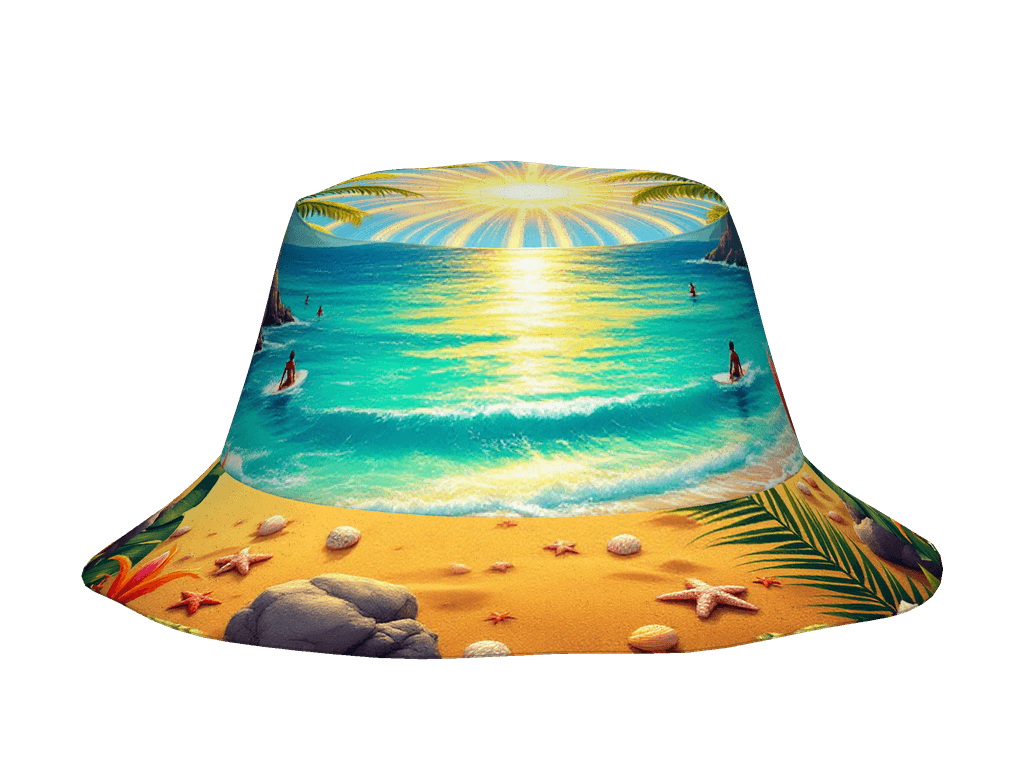 All-Over Print Reversible Bucket Hat