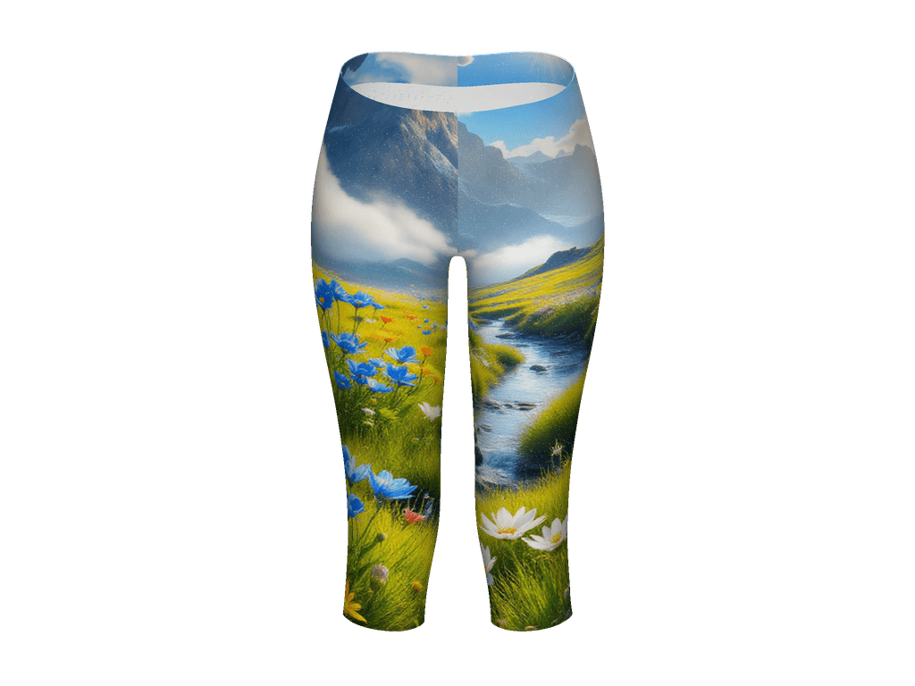 All-Over Print Capri Leggings