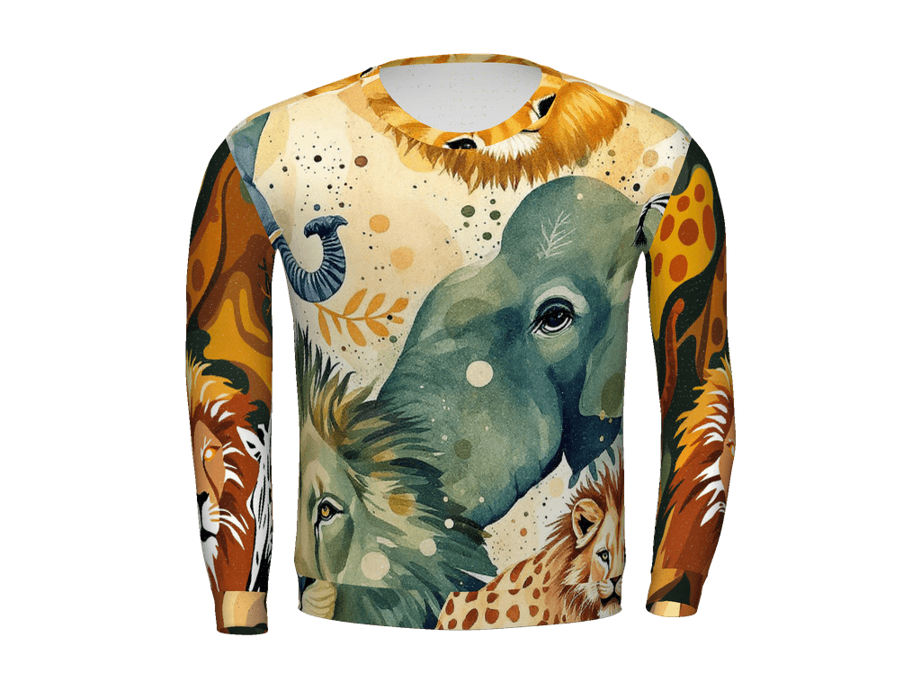 All-Over Print Recycled Unisex Sweatshirt