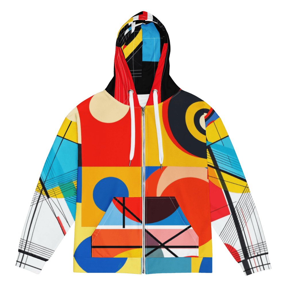 All-Over Print Recycled Unisex Zip Hoodie