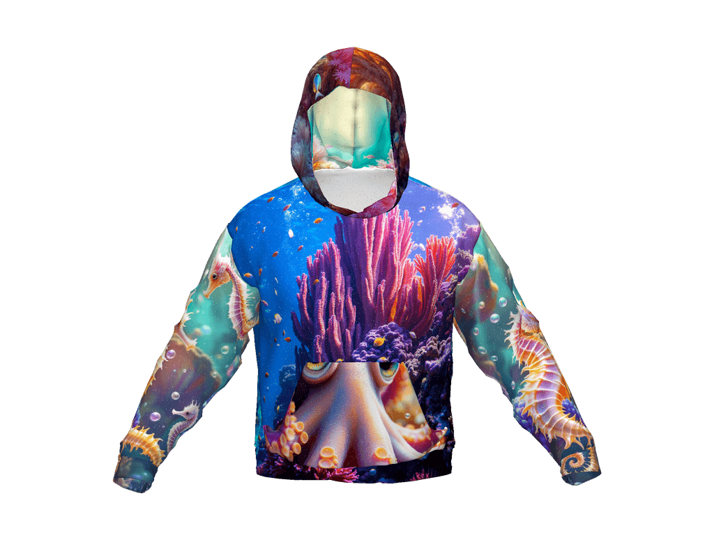 All-Over Print Recycled Unisex Hoodie
