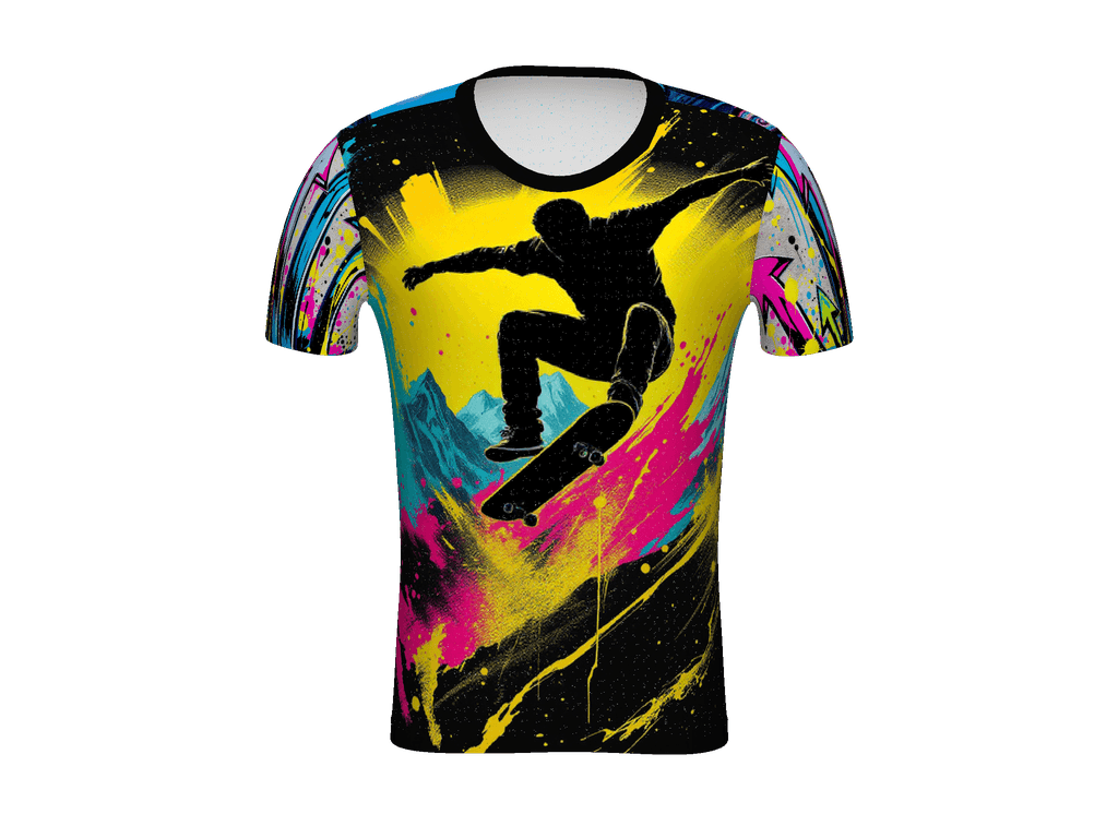 All-Over Print Men's Athletic T-Shirt