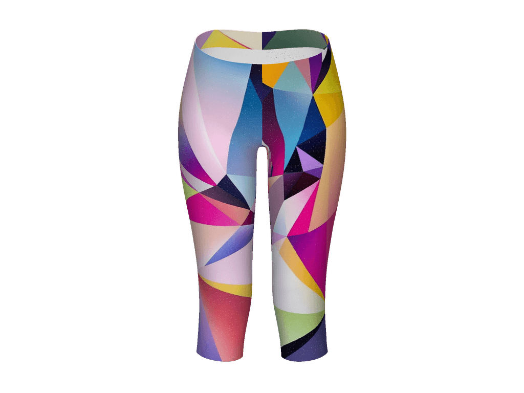 All-Over Print Capri Leggings