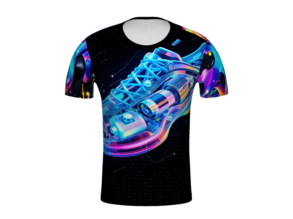 All-Over Print Men's Crew Neck T-Shirt