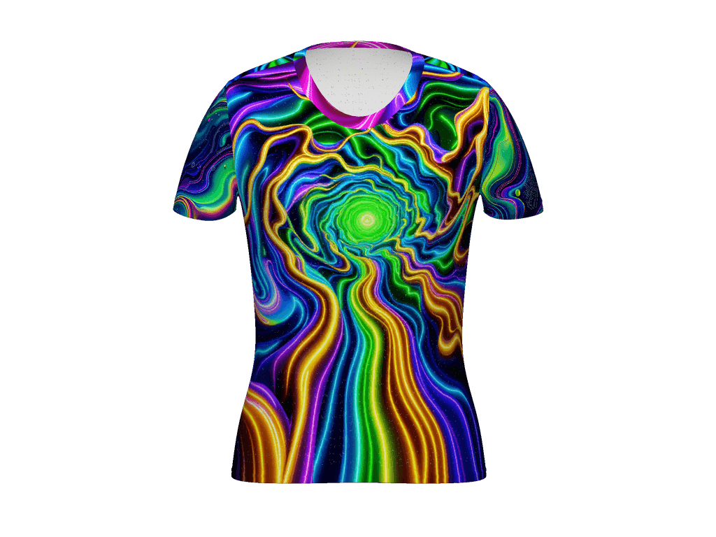 All-Over Print Women's Athletic T-Shirt