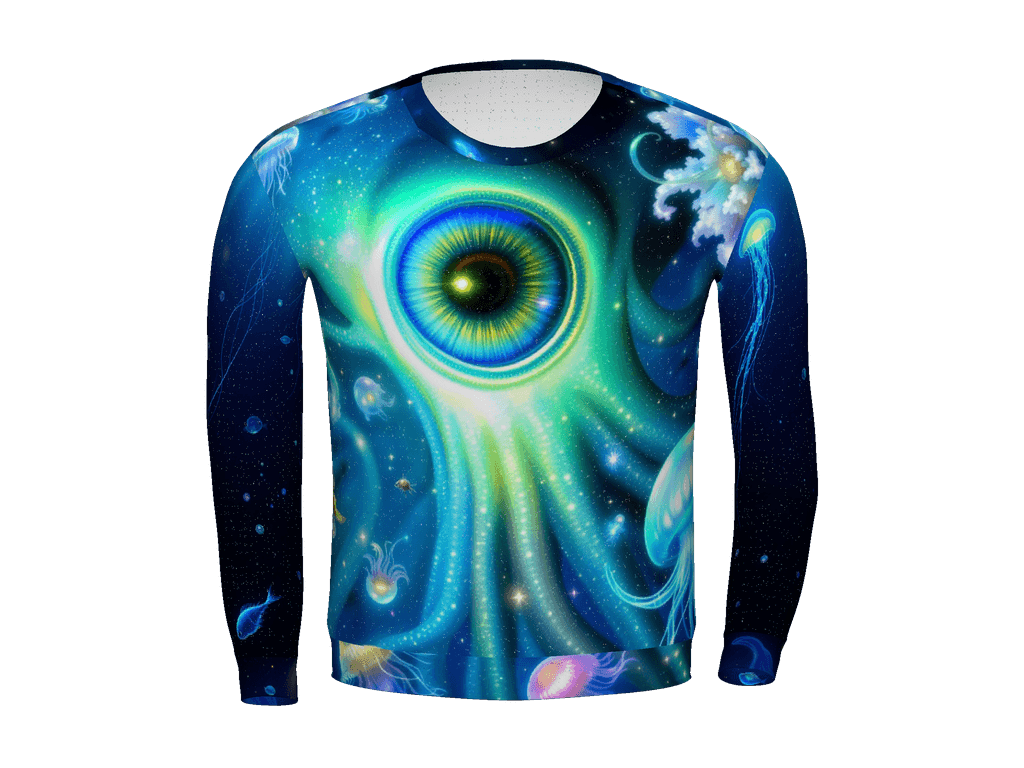 All-Over Print Recycled Unisex Sweatshirt