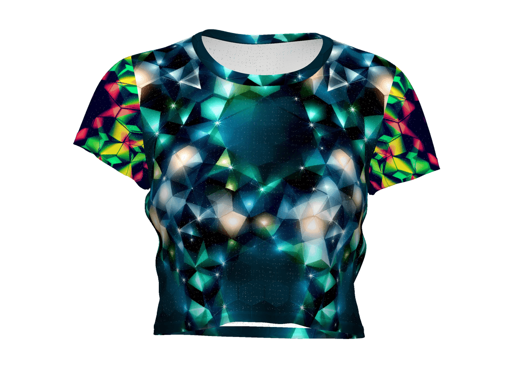 All-Over Print Crop Tee