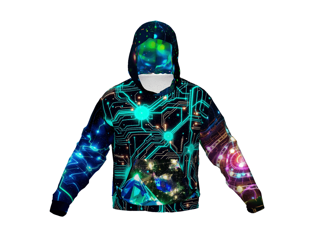 All-Over Print Recycled Unisex Hoodie