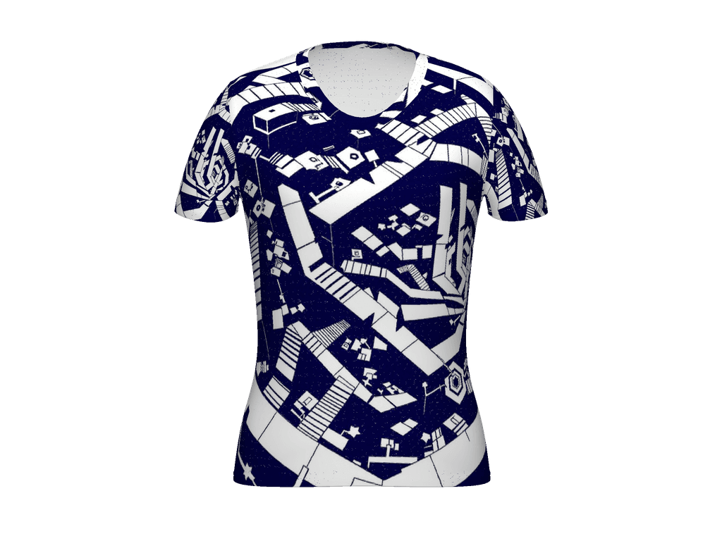 All-Over Print Women's Athletic T-Shirt