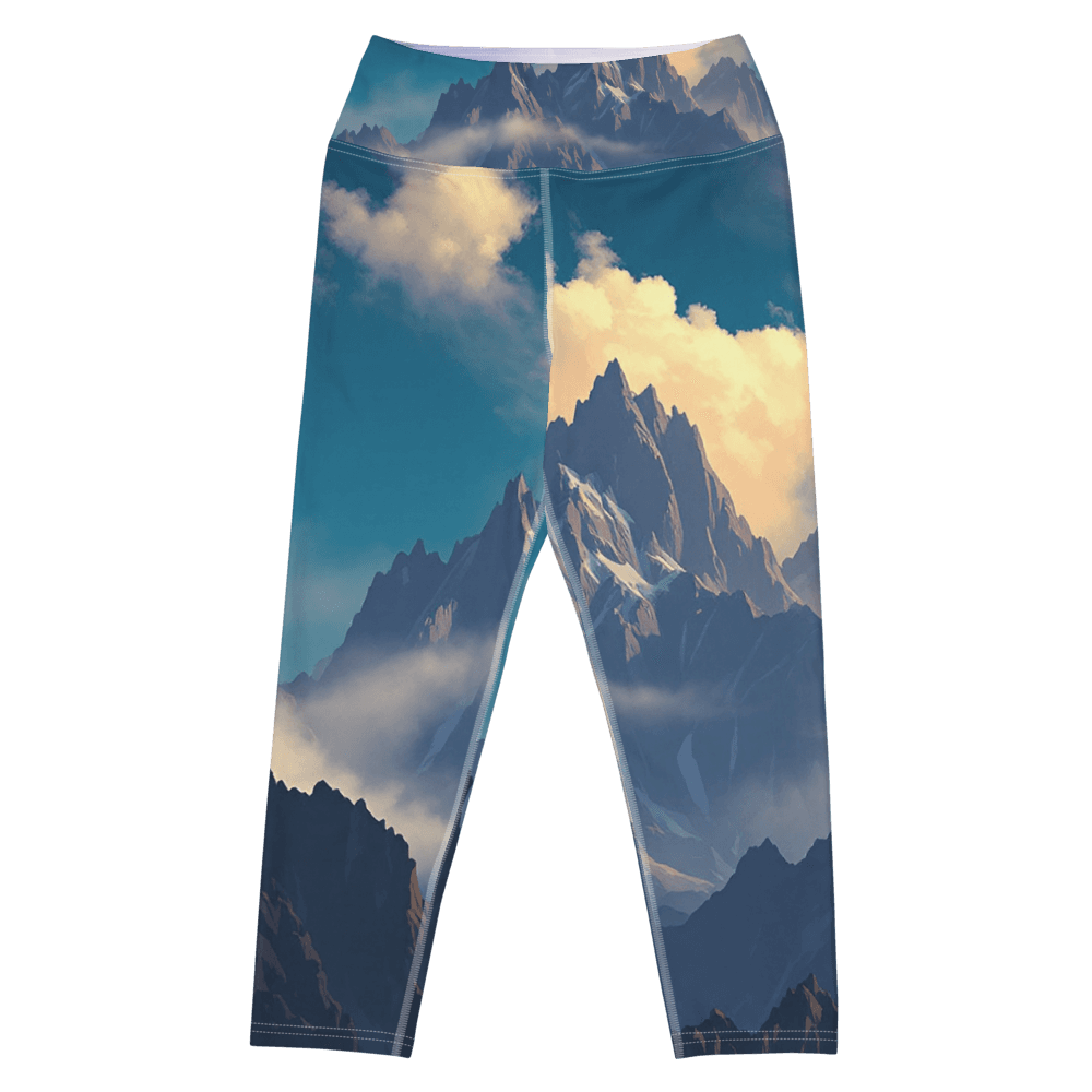 All-Over Print Yoga Capri Leggings