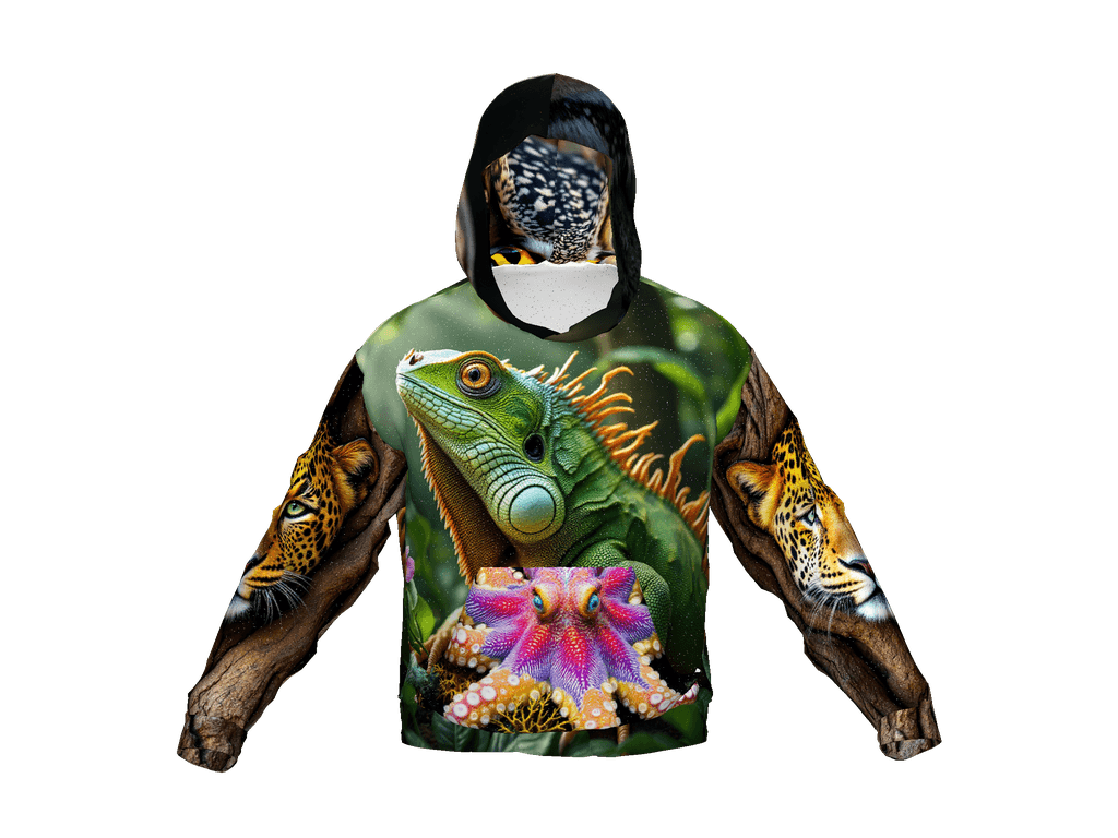 All-Over Print Recycled Unisex Hoodie