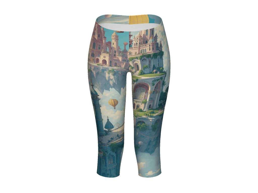 All-Over Print Capri Leggings