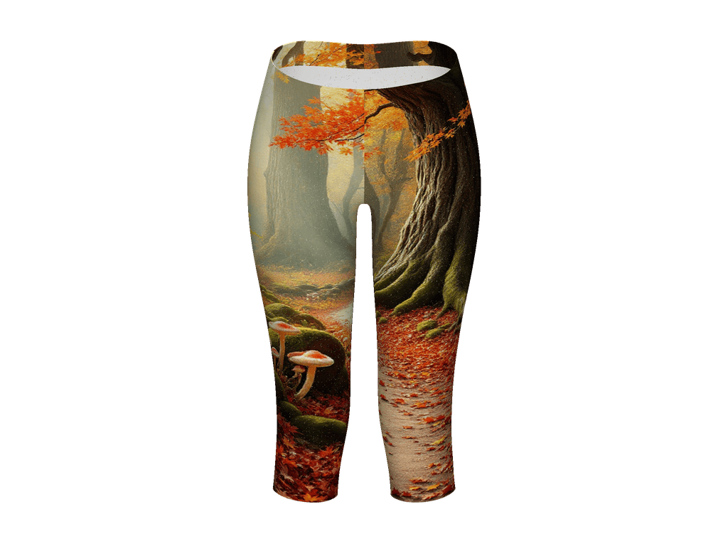 All-Over Print Capri Leggings