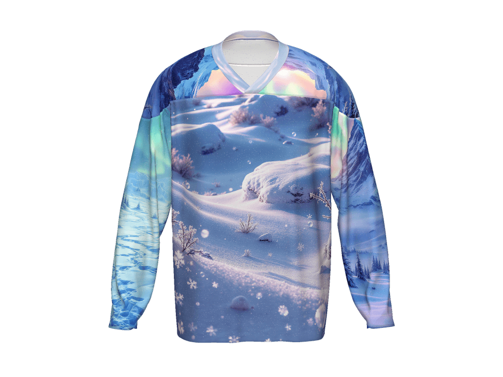 All-Over Print Recycled Hockey Fan Jersey