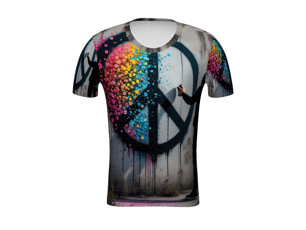 All-Over Print Men's Athletic T-Shirt