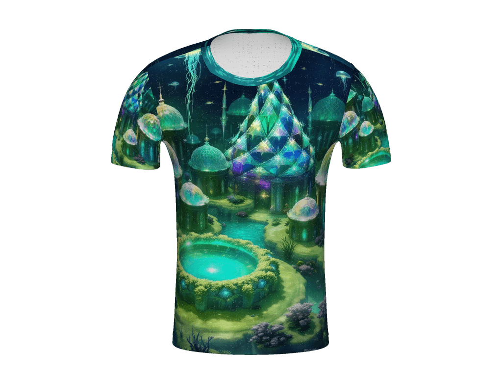 All-Over Print Men's Crew Neck T-Shirt