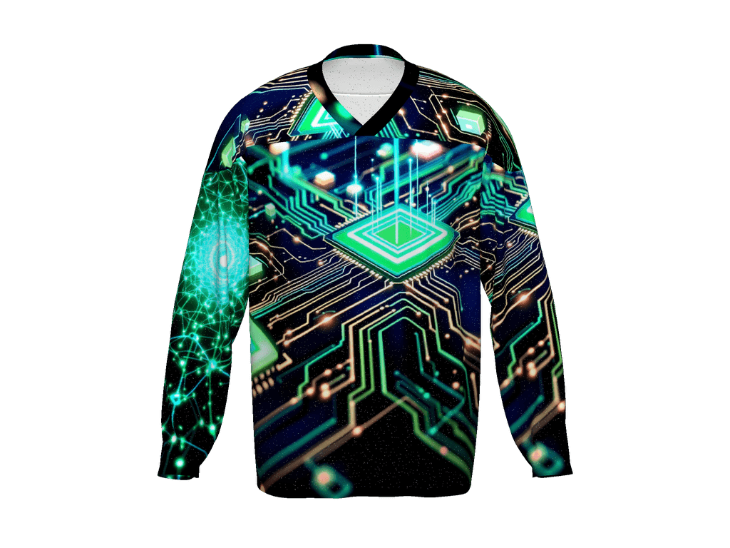 All-Over Print Recycled Hockey Fan Jersey