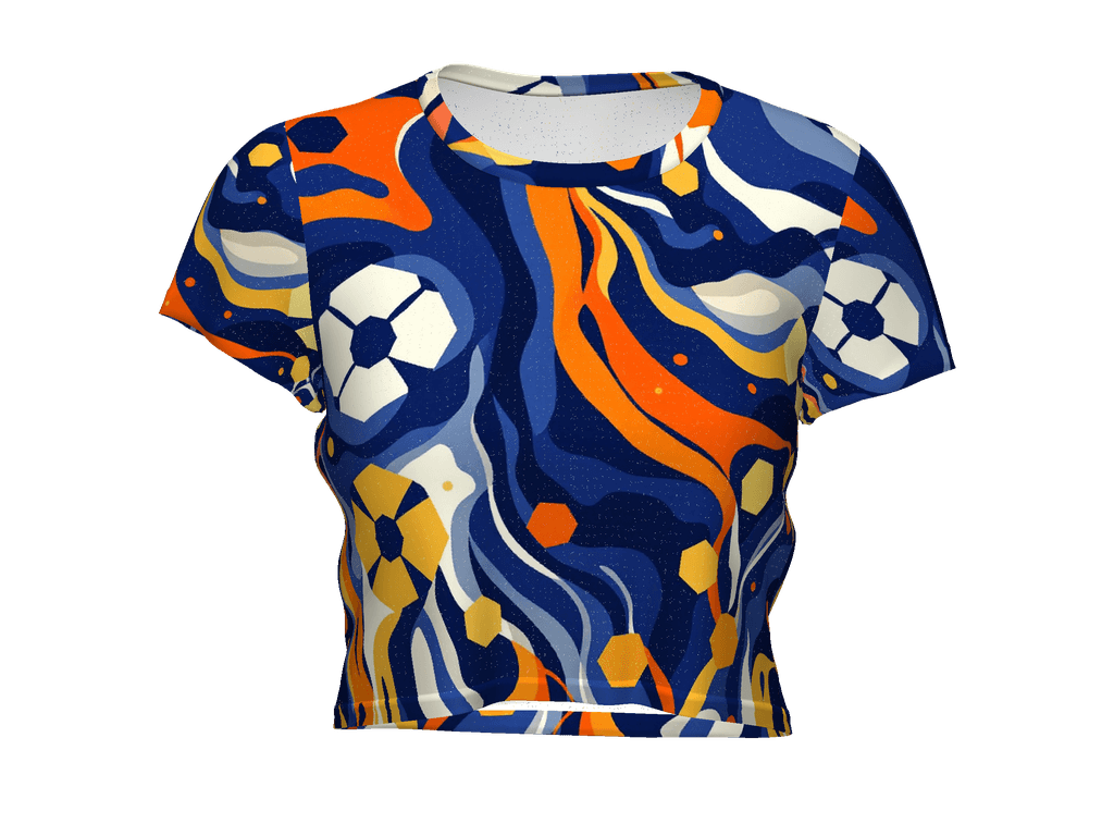 All-Over Print Crop Tee