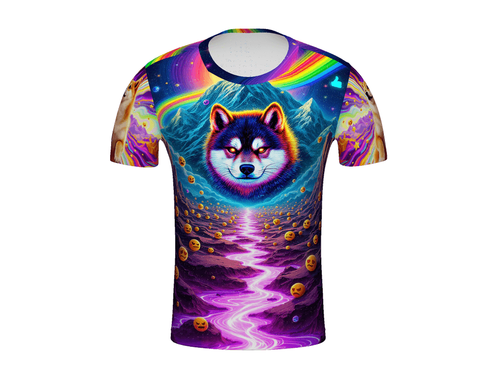 All-Over Print Men's Crew Neck T-Shirt