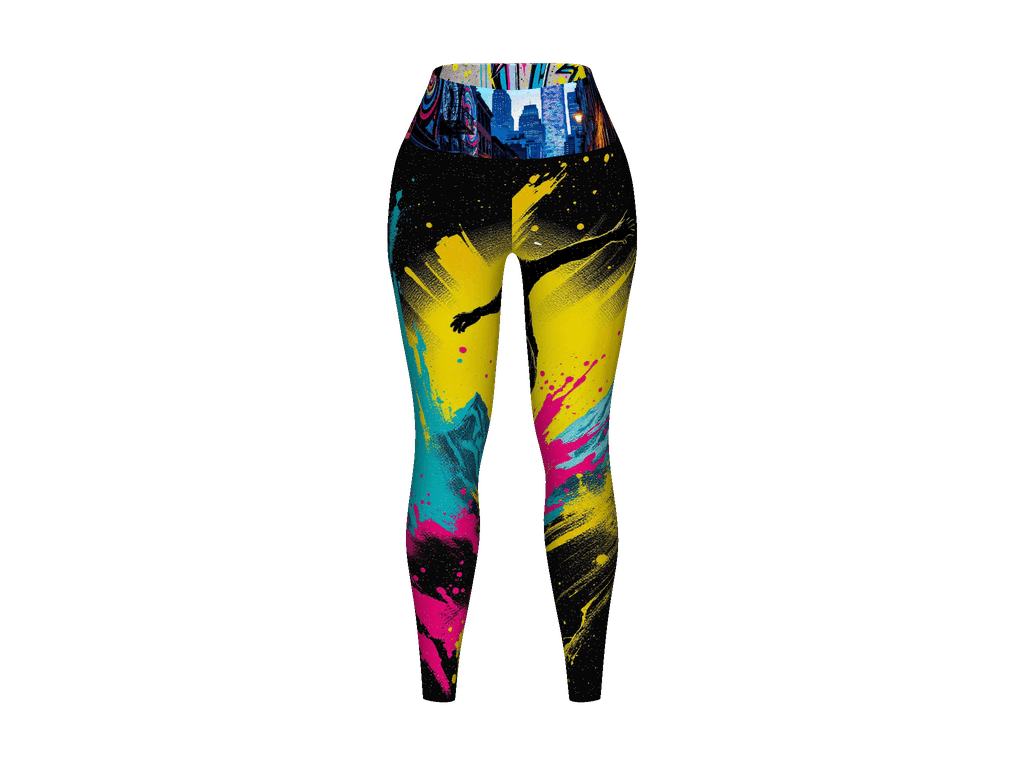 All-Over Print Yoga Leggings