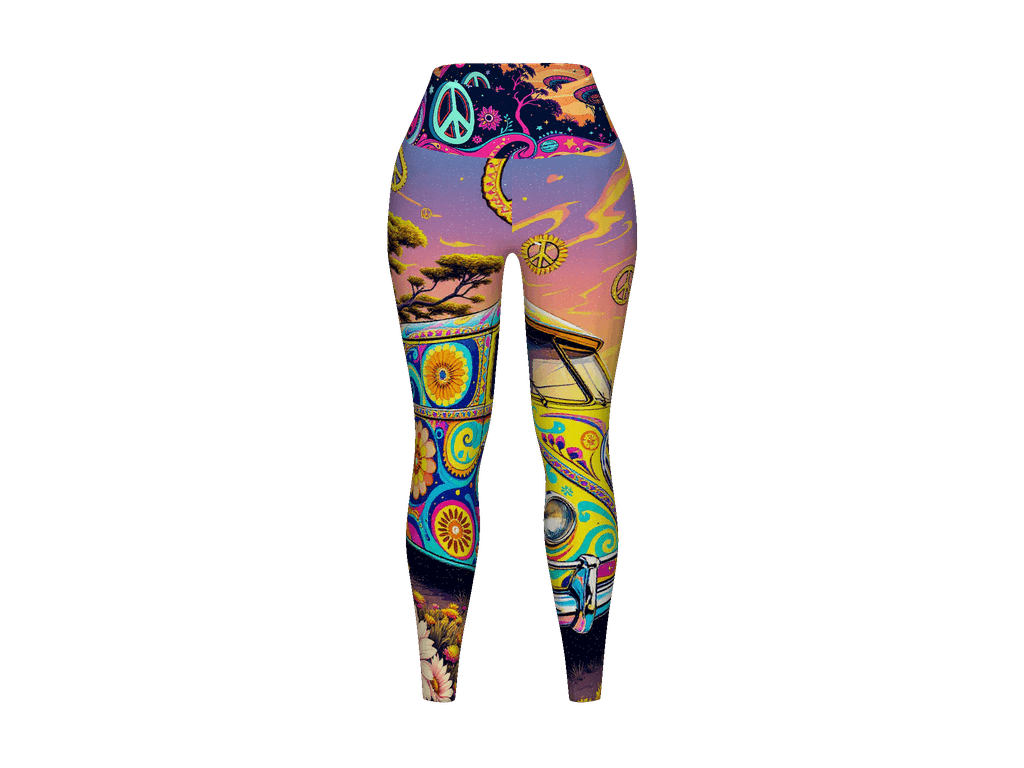 All-Over Print Yoga Leggings