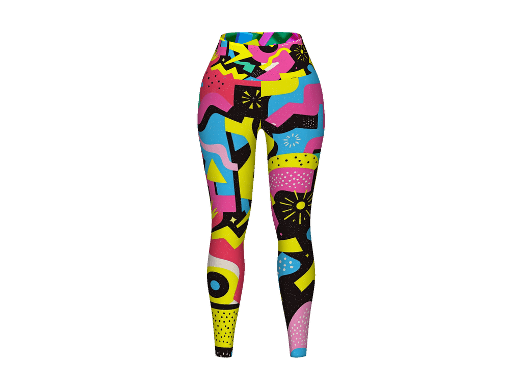 All-Over Print Yoga Leggings