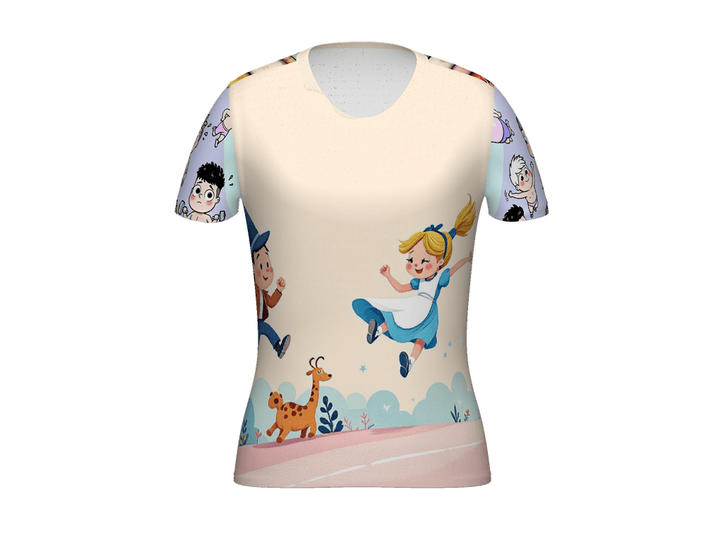 All-Over Print Women's Athletic T-Shirt