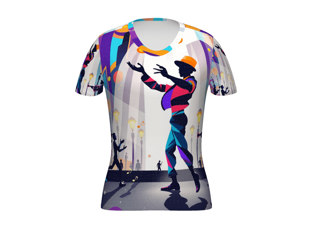 All-Over Print Women's Athletic T-Shirt