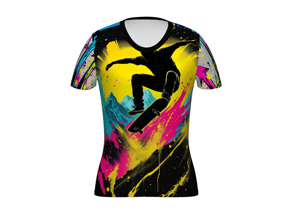 All-Over Print Women's Athletic T-Shirt