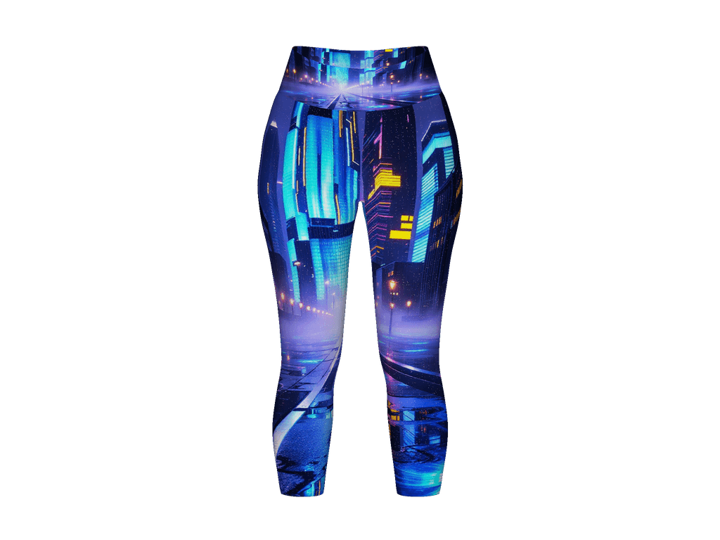 All-Over Print Yoga Capri Leggings