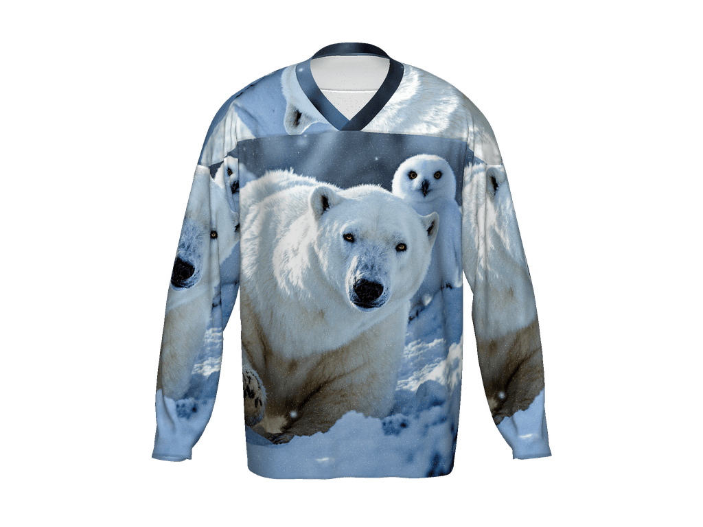 All-Over Print Recycled Hockey Fan Jersey