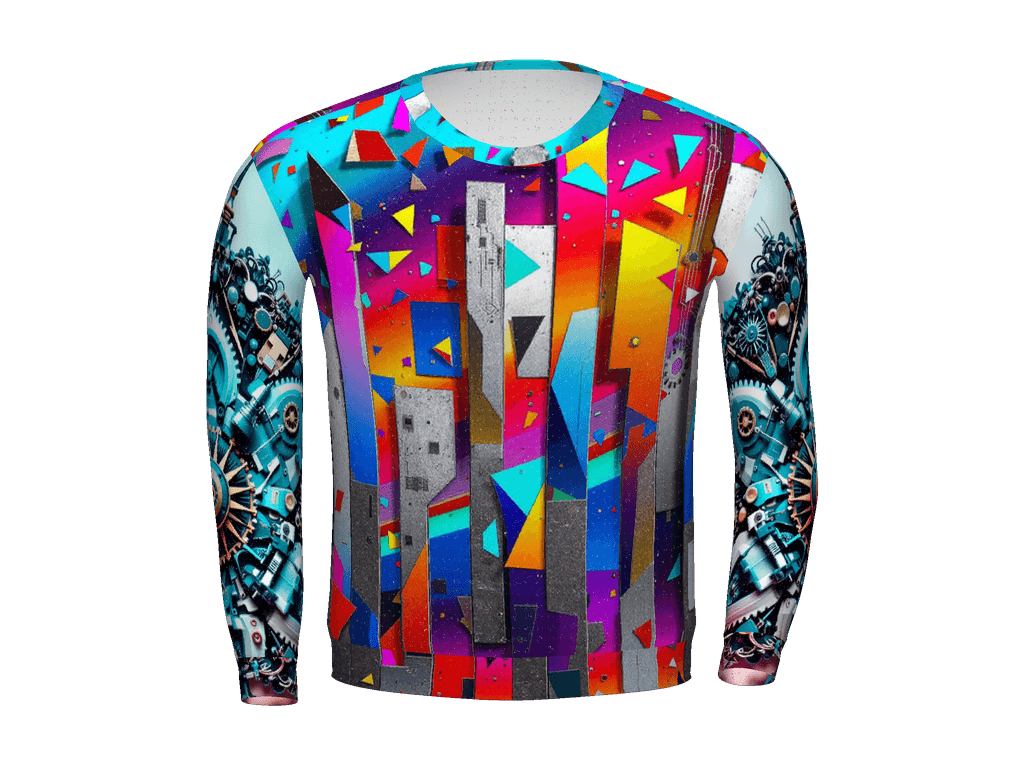 All-Over Print Recycled Unisex Sweatshirt