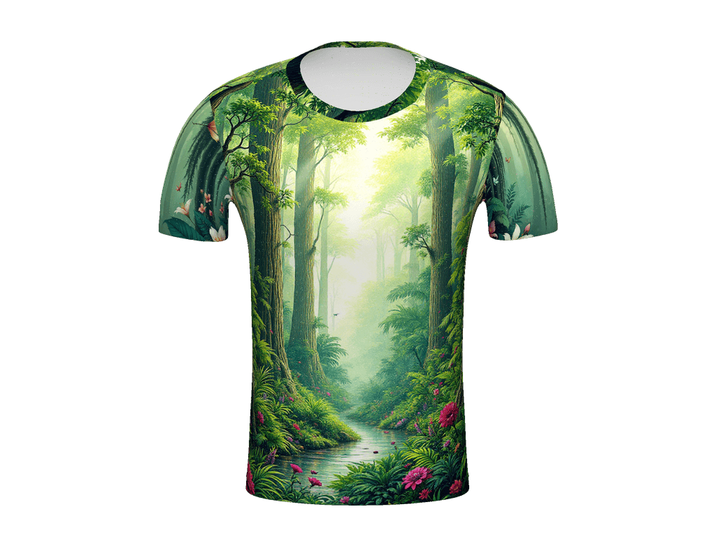 All-Over Print Men's Crew Neck T-Shirt