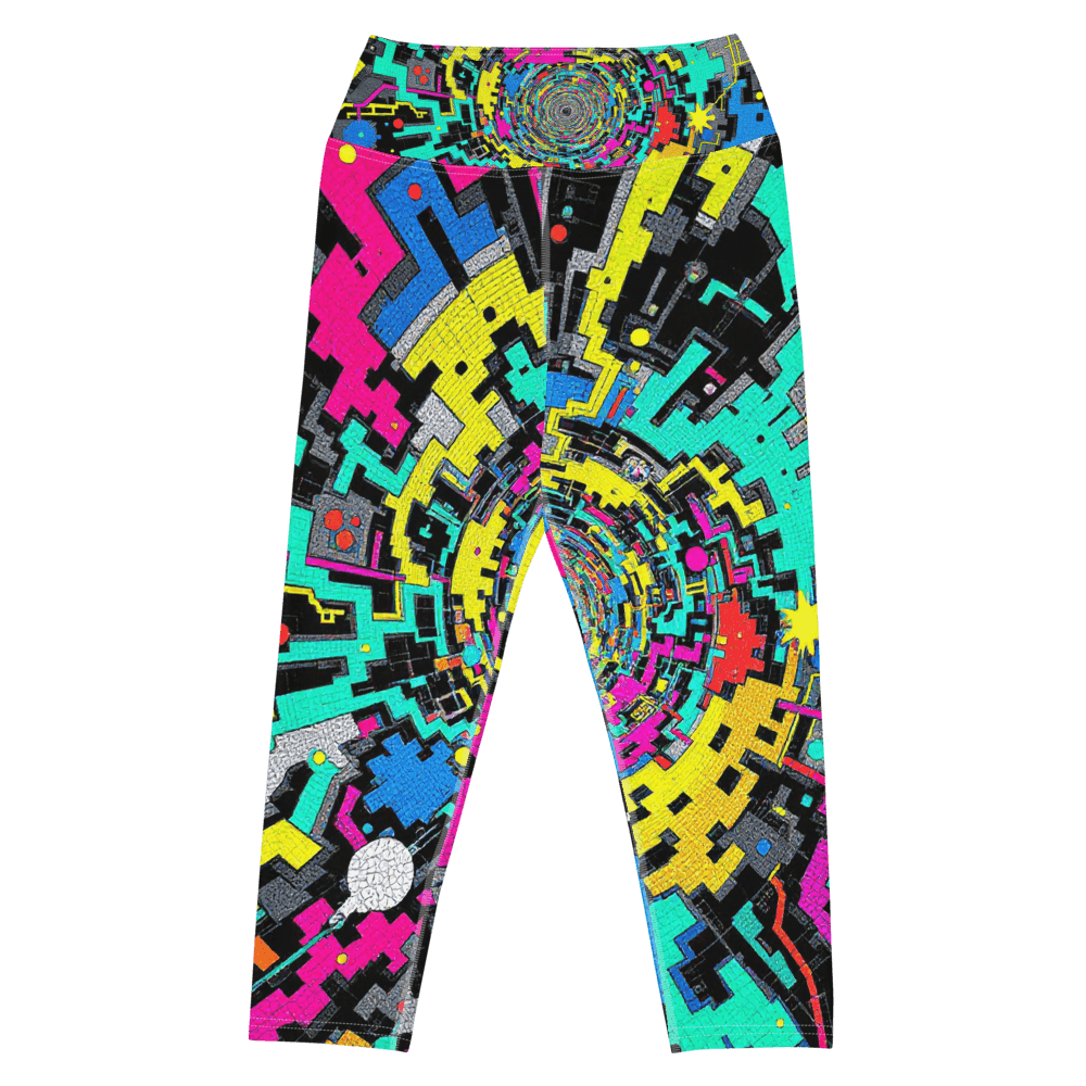 All-Over Print Yoga Capri Leggings