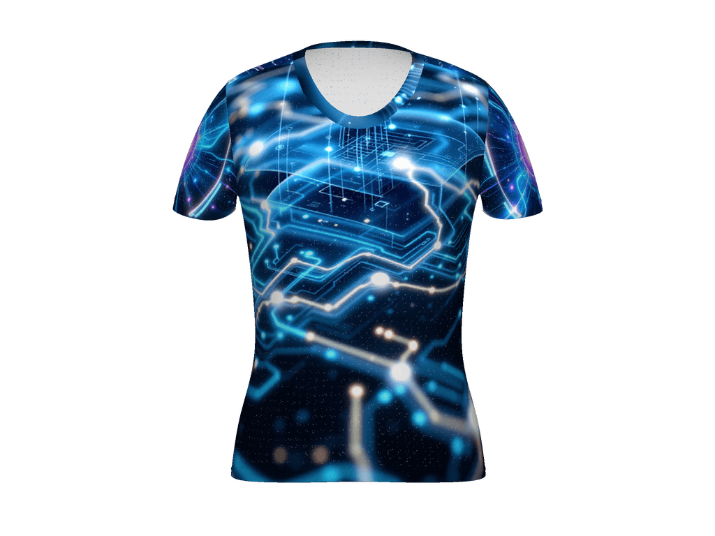 All-Over Print Women's Athletic T-Shirt