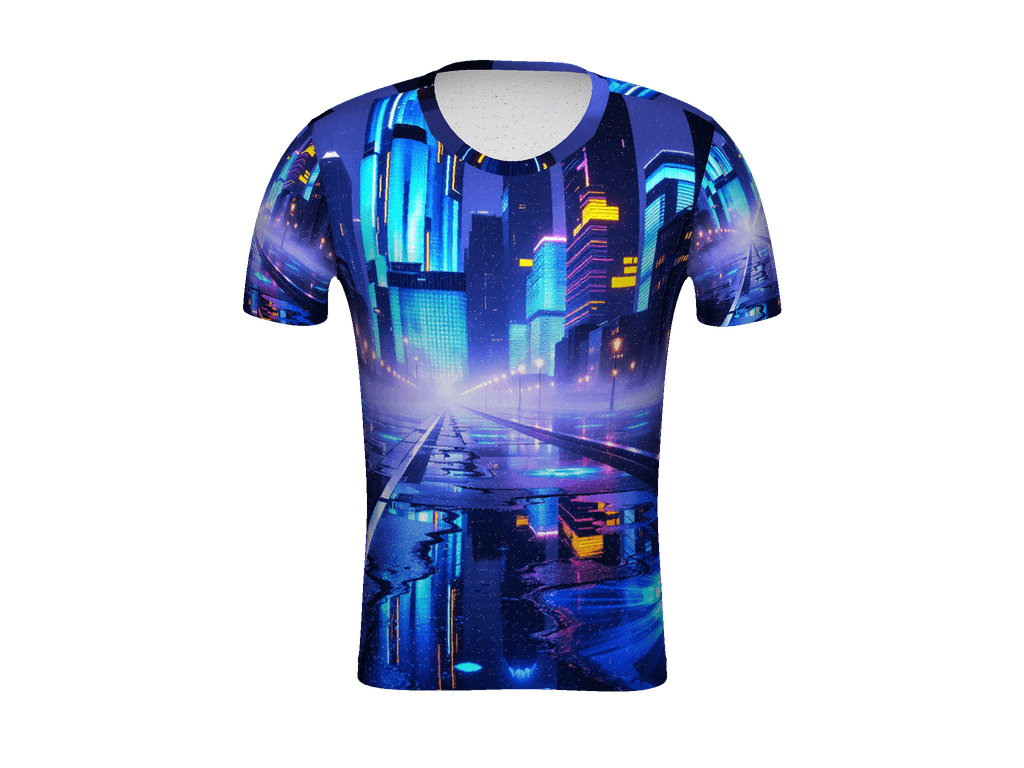All-Over Print Men's Athletic T-Shirt