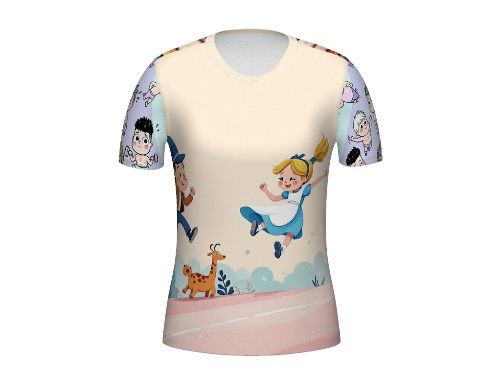 All-Over Print Women's Crew Neck T-Shirt