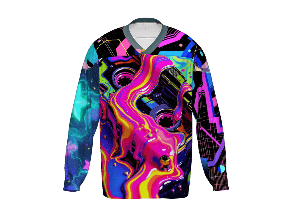 All-Over Print Recycled Hockey Fan Jersey