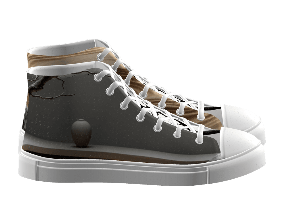 Women's High Top Canvas Shoes