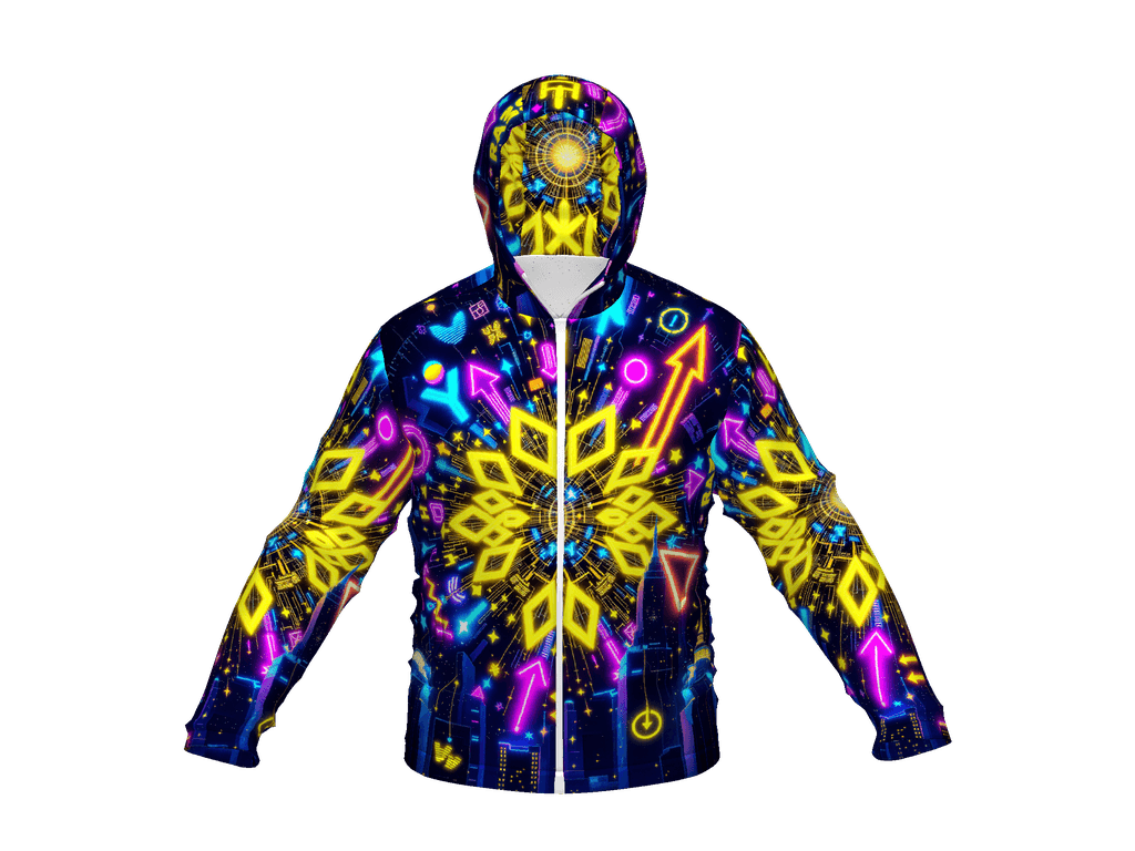 All-Over Print Men's Windbreaker