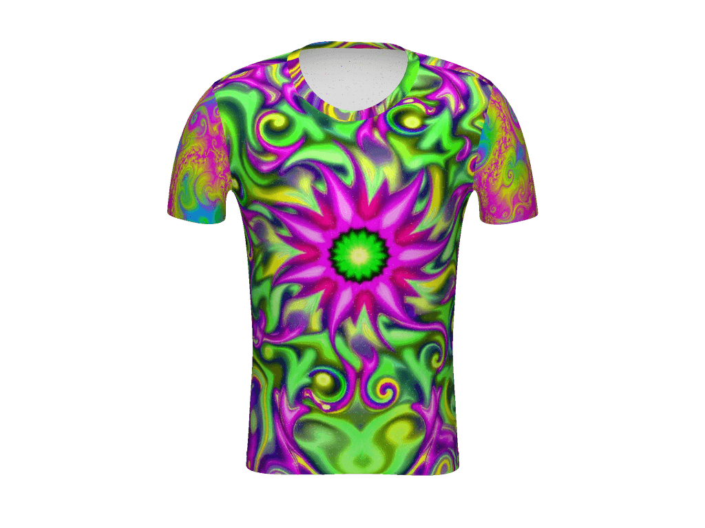 All-Over Print Men's Athletic T-Shirt