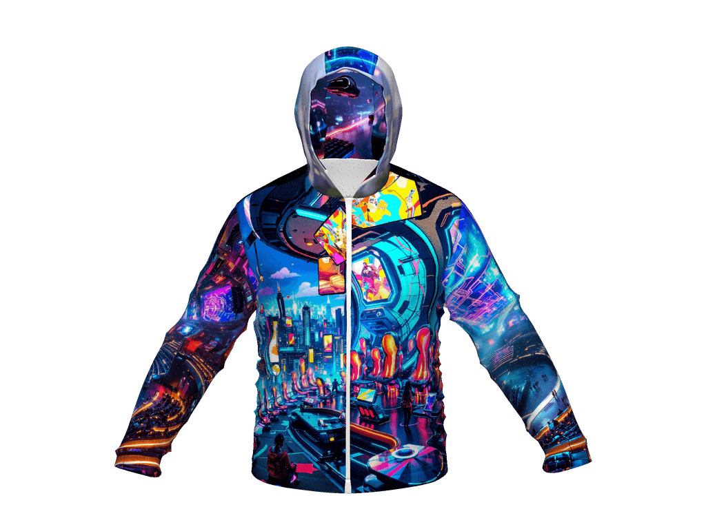 All-Over Print Men's Windbreaker