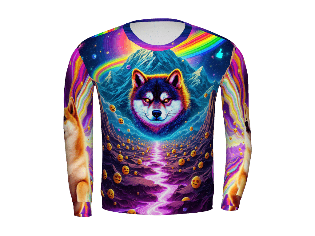 All-Over Print Recycled Unisex Sweatshirt