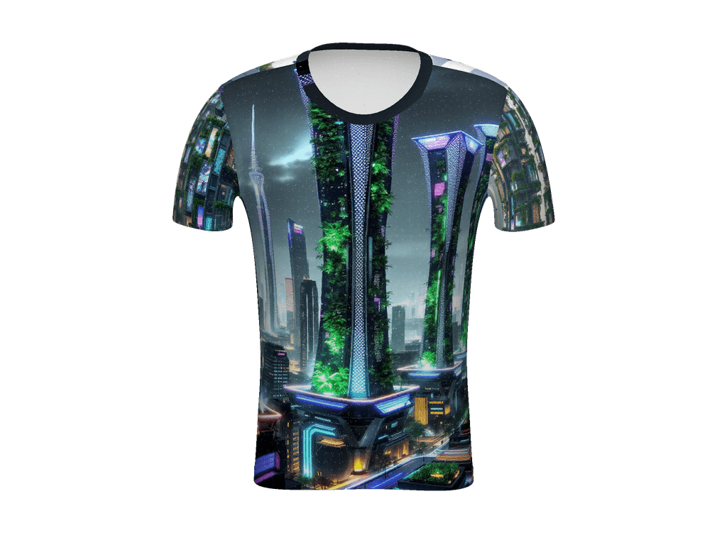 All-Over Print Men's Athletic T-Shirt