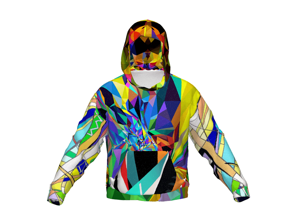 All-Over Print Recycled Unisex Hoodie