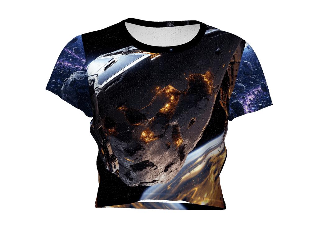 All-Over Print Crop Tee