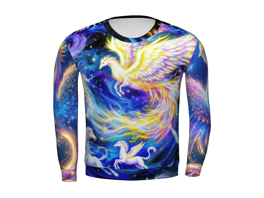 All-Over Print Recycled Unisex Sweatshirt