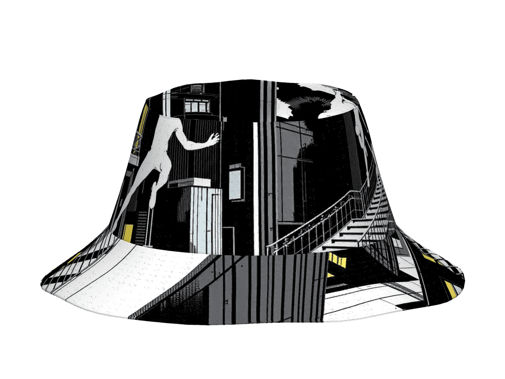 All-Over Print Reversible Bucket Hat