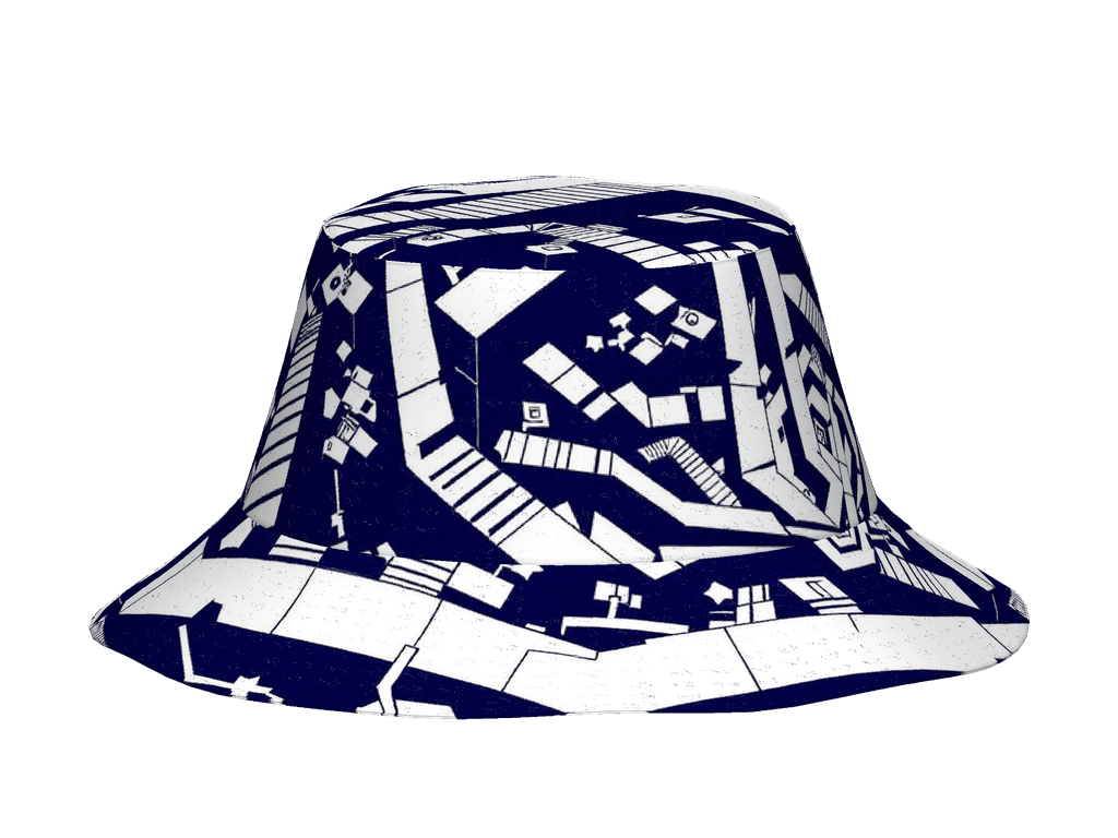 All-Over Print Reversible Bucket Hat