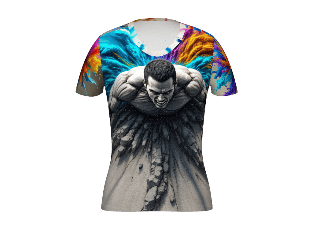 All-Over Print Women's Athletic T-Shirt